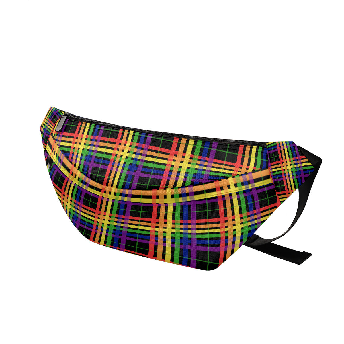 Plaid Large Fanny Pack | Choose Your Colourway