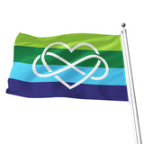 Choose Your Polyamory All-Over-Print Flag | Double-Sided |  5 Sizes