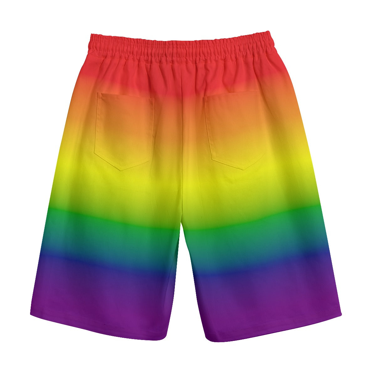 Pride Gradient Straight Casual Shorts | 245GSM Cotton | Choose Your Colourway