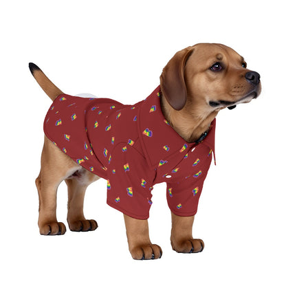 Patterned Pet‘s Hawaiian Shirt | Choose Your Pattern and Accent Colour