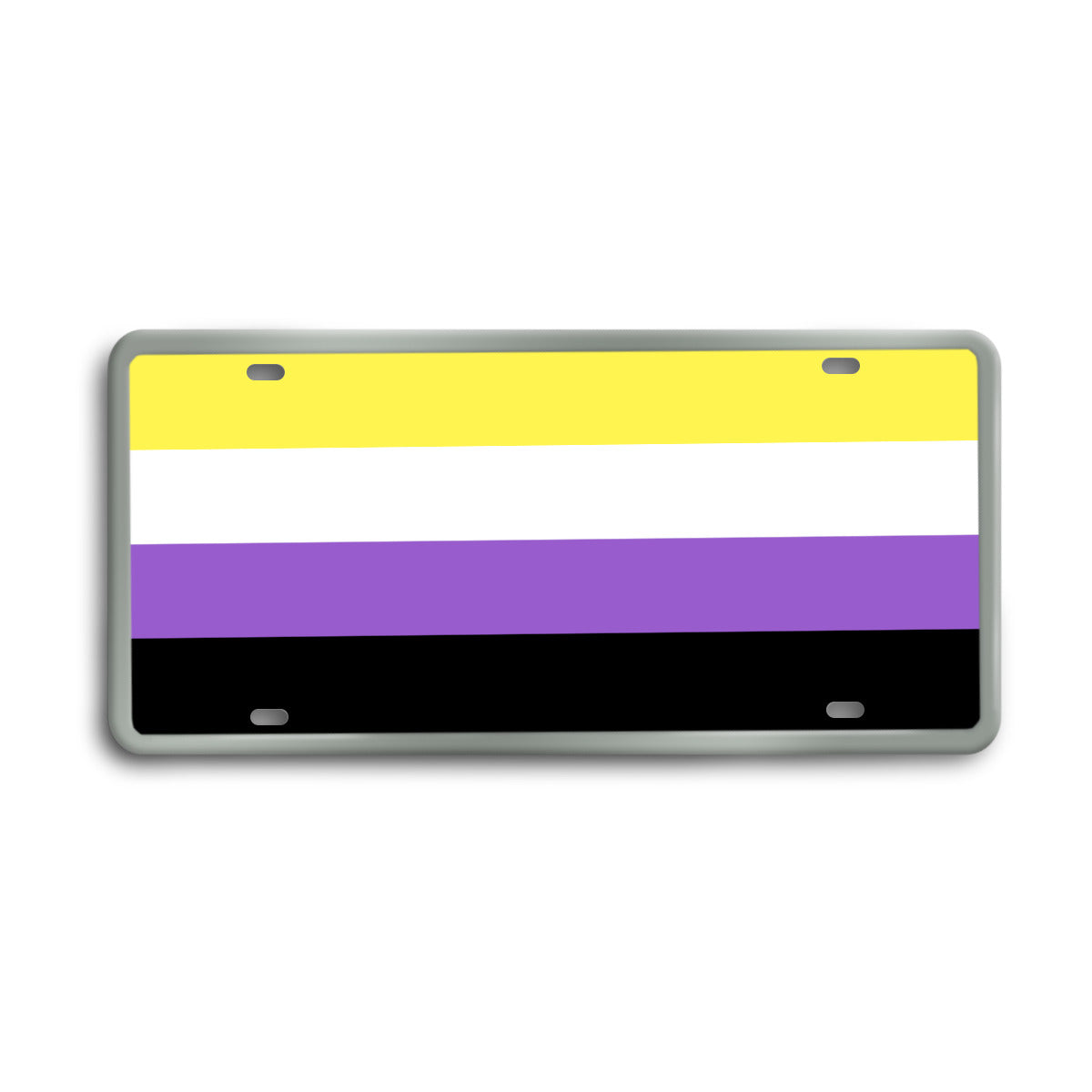 Gender Pride Decorative License Plate | Choose Your Flag