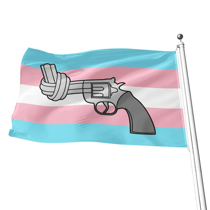 Antiviolence - Transgender All-Over Print Flag | 5 Sizes