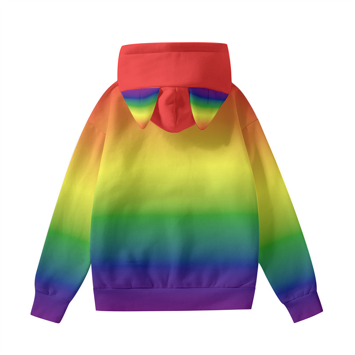 Pride Gradient Hoodie With Ears | Choose Your Colourway