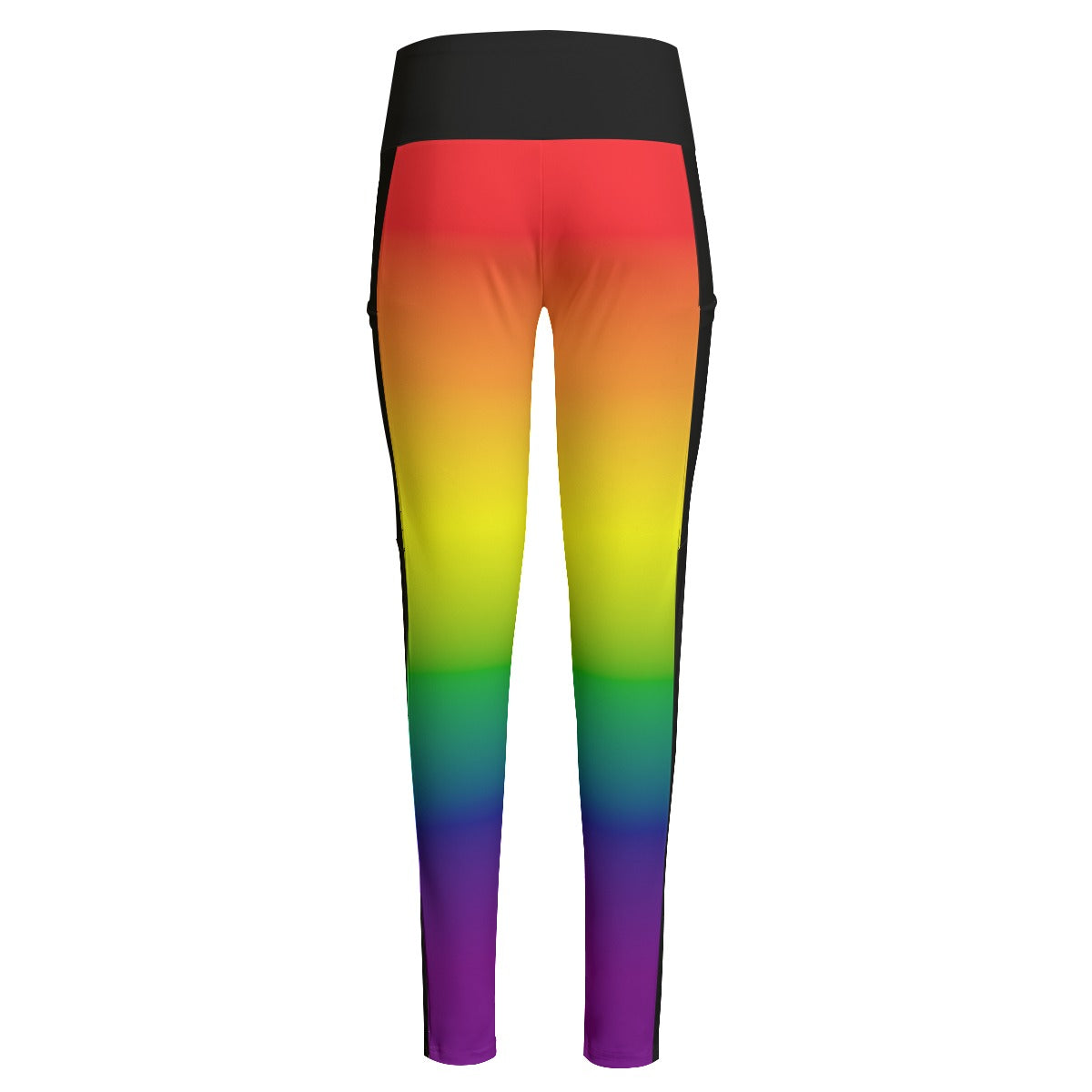 Leggings taille haute dégradé Pride avec poches latérales | Choisissez votre coloris