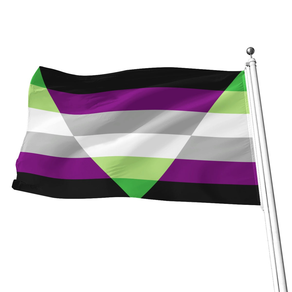 Aegoaroace - V6 All-Over Print Flag | 5 Sizes