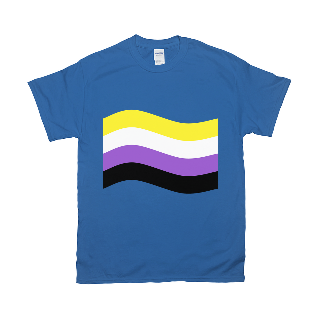 Gender Pride Flag Unisex Tshirt - DARK | Choose Your Flag