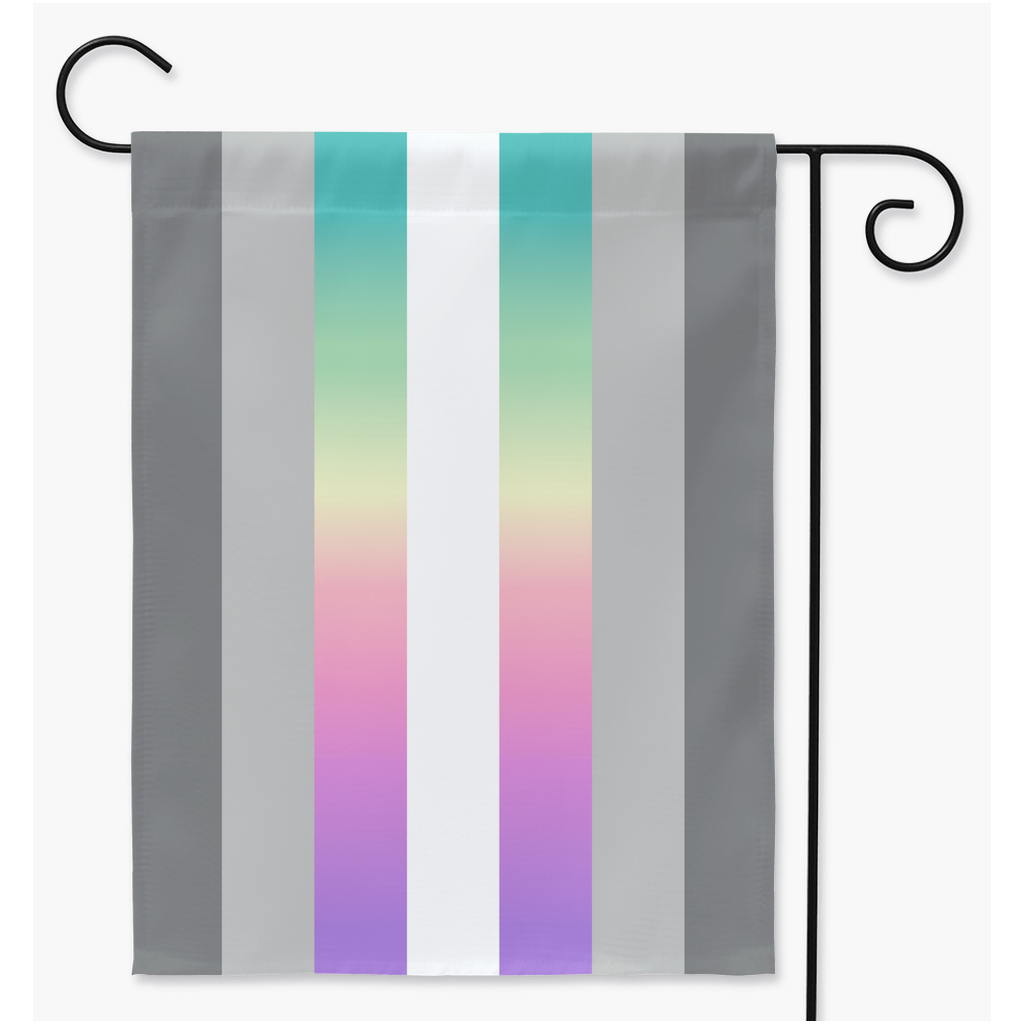 Demifaer Pride Yard and Garden Flags | Single Or Double-Sided | 2 Sizes | Gender Identity and Expression