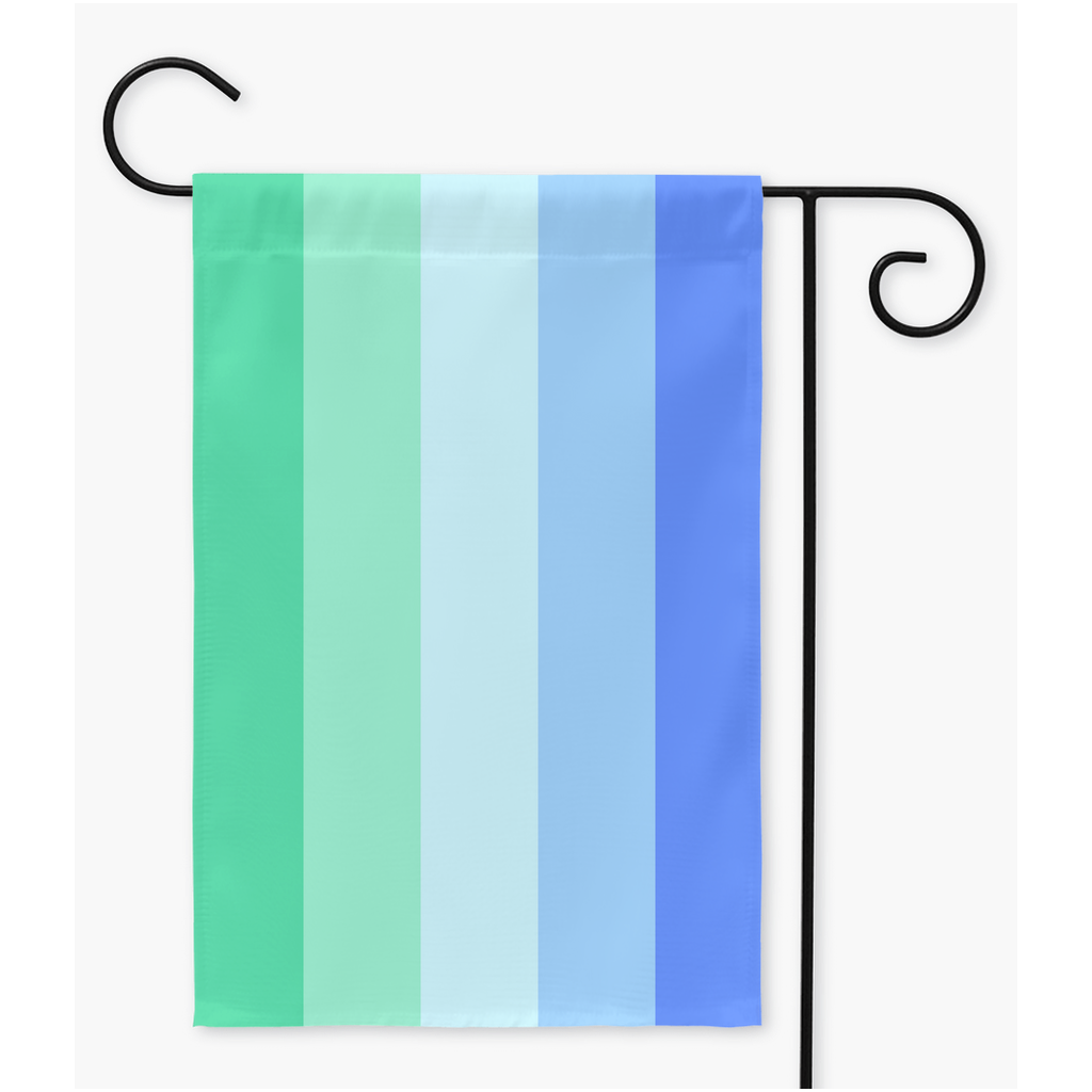 Minromantic Yard and Garden Flags | Single Or Double-Sided | 2 Sizes | Romantic and Sexual Orientations