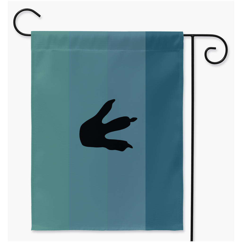 Scaly Pride Yard Flags - V1 | Single Or Double-Sided | 2 Sizes  | Avians/Featheries, Cetaceans, Furries, Scalies