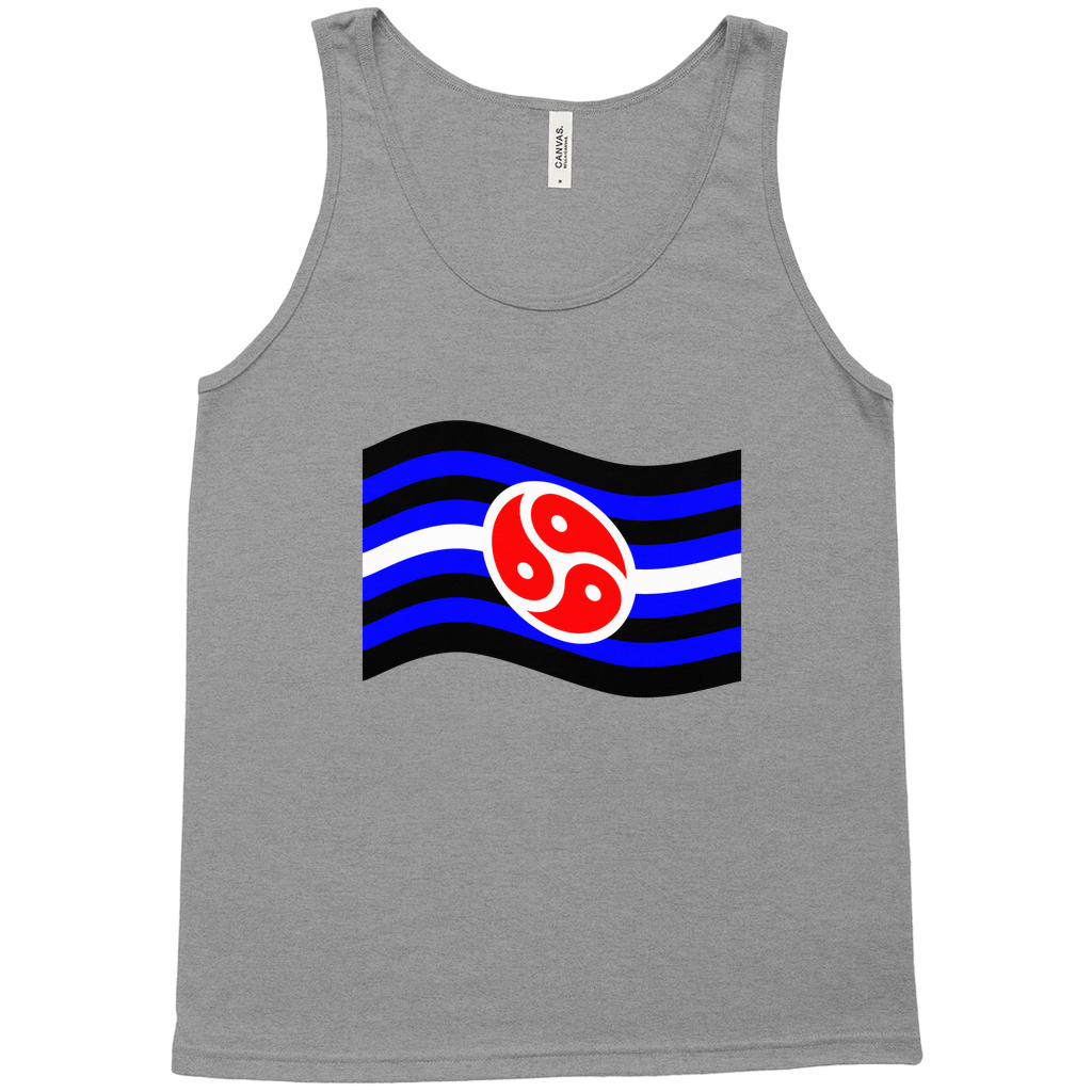 Kink and Fetish Pride Flag Relaxed Fit Tank Tops | Choose Your Flag | Bella + Canvas