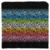 Leopard Print Gradient Pattern Throw Pillows | Multiple Sizes | Choose Your Colourway