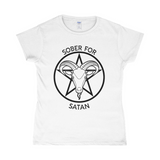 Sobre pour Satan T-shirt ajusté | Choisissez votre coloris | Gildan