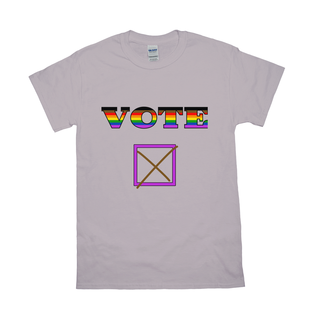 Vote Relaxed Fit Tshirt | Choose Your Pride Colourway