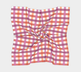 Lesbienne - Foulard carré Vichy V1