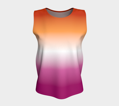 Lesbian - V1 Gradient Loose Tank (Long)