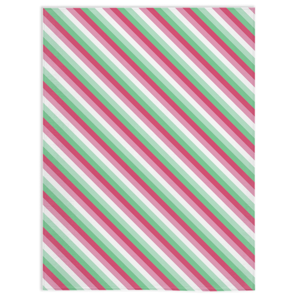 Abrosexual Striped Plaid Pride Minky Blankets Blanket ninjaferretart