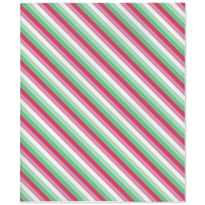 Abrosexual Striped Plaid Pride Minky Blankets Blanket ninjaferretart