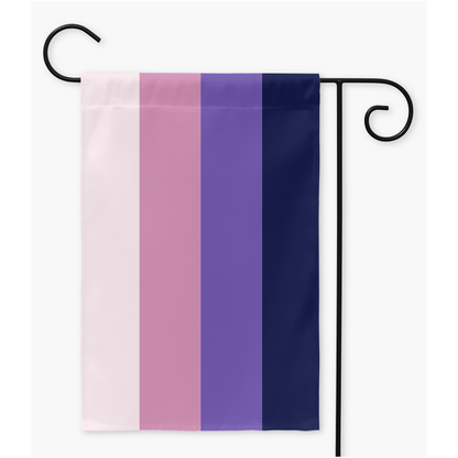 Ace Spec Pride Yard and Garden Flags  | Single Or Double-Sided | 2 Sizes | Aromantic and Asexual Spectrum Yard Flag ninjaferretart