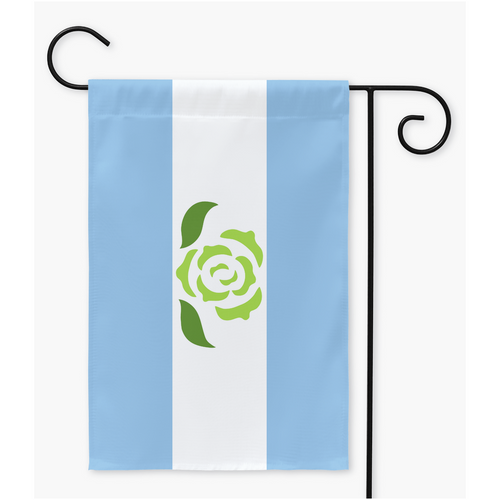 Achillean Pride Yard and Garden Flags  | Single Or Double-Sided | 2 Sizes | Lgbtqia2s - Sexual And Romantic Orientations Yard Flag ninjaferretart