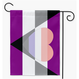 Aegosexual Cupioromantic | Single Or Double-Sided | 2 Sizes | Aro Ace Spectrum Yard Flag ninjaferretart
