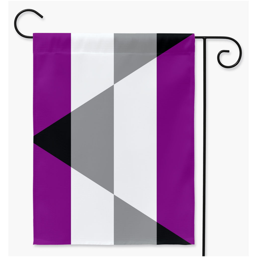 Aegosexual Quiromantic Yard and Garden Flags | Single Or Double-Sided | 2 Sizes Yard Flag ninjaferretart