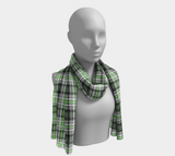 Agender Plaid Long Scarf Long Scarf ninjaferretart