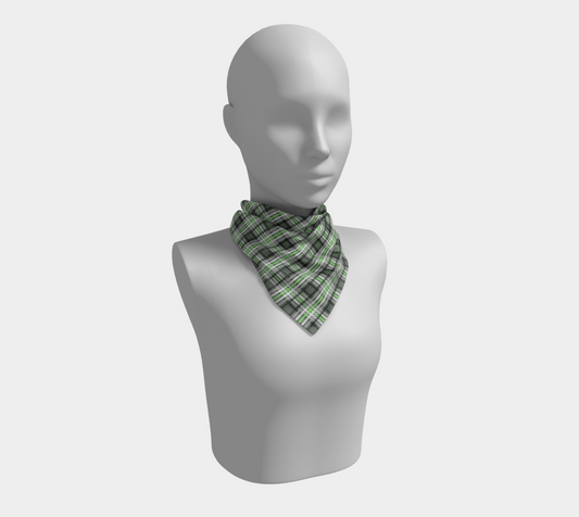 Agender Plaid  Square Scarf Square Scarf ninjaferretart