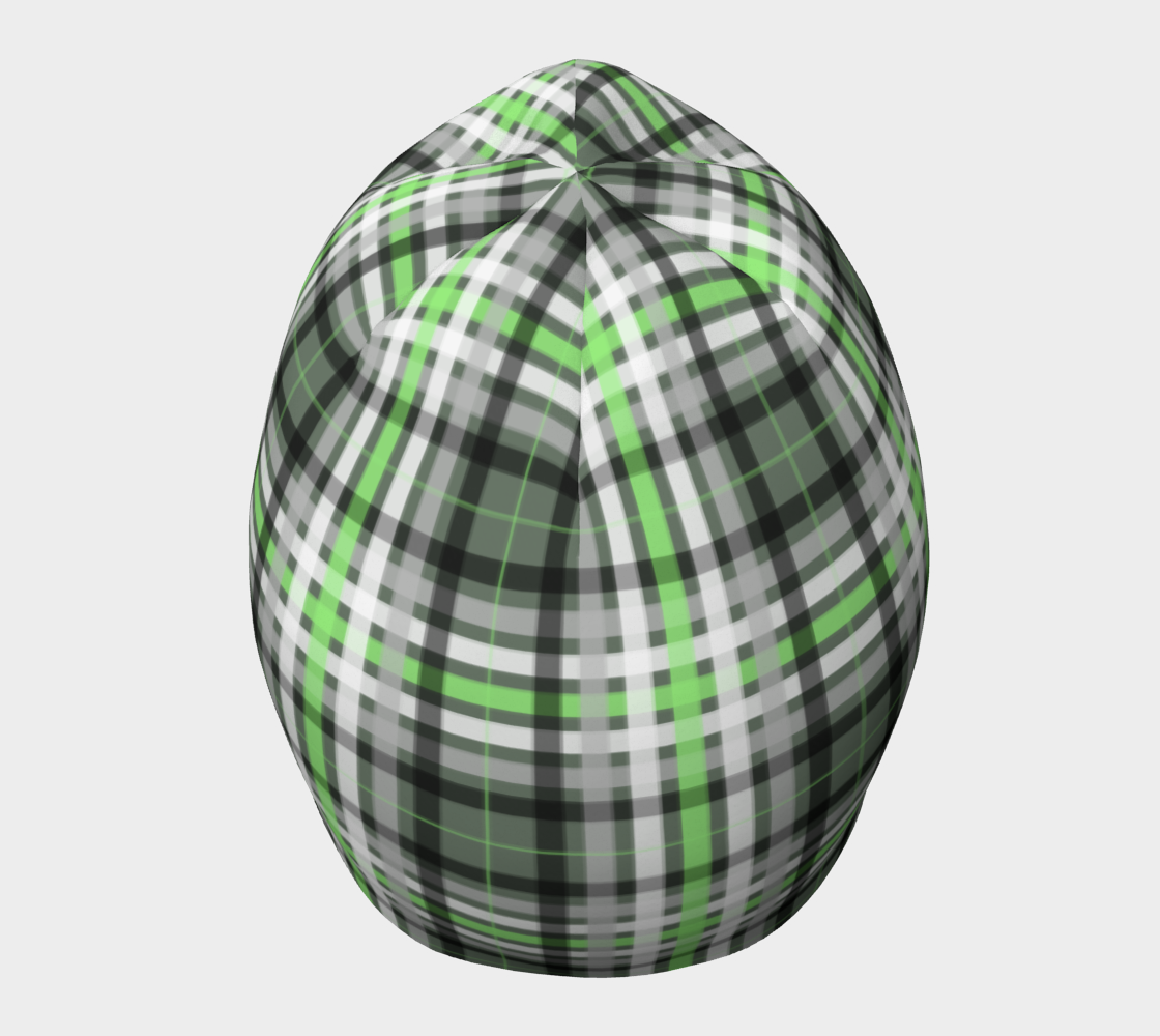 Agender Tartan Beanie Beanie ninjaferretart