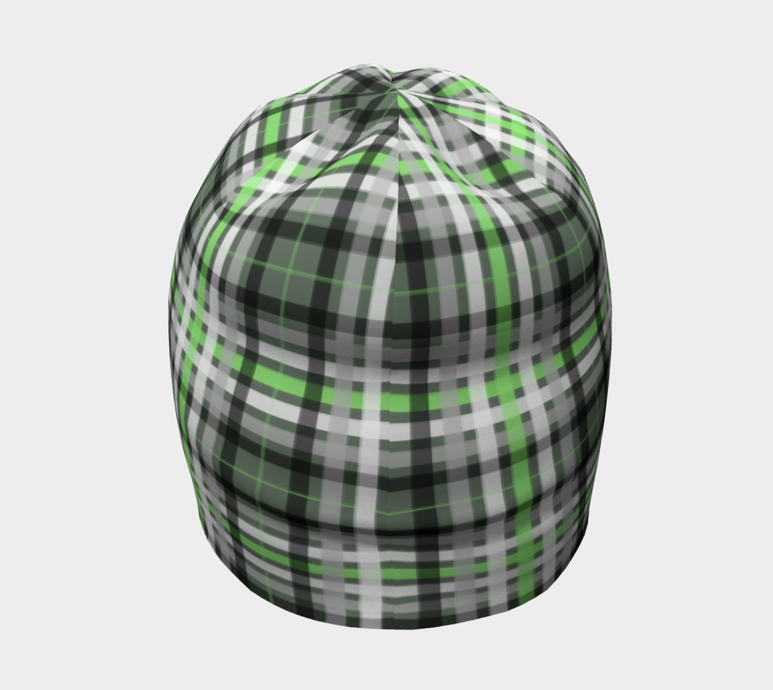 Agender Tartan Beanie Beanie ninjaferretart