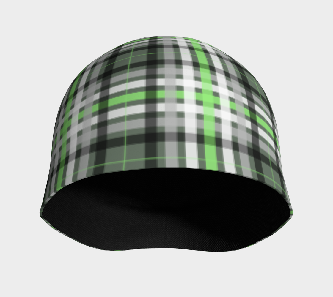 Agender Tartan Beanie Beanie ninjaferretart