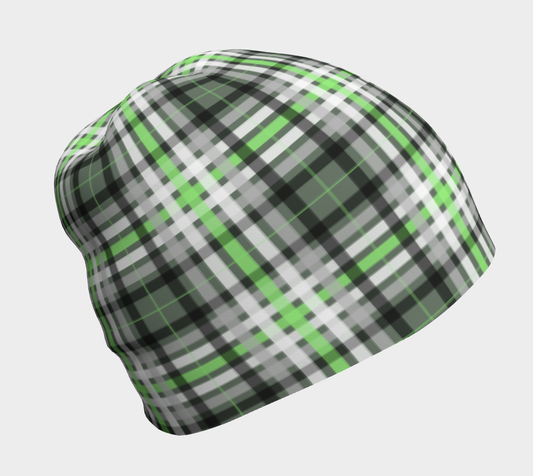 Agender Tartan Beanie Beanie ninjaferretart