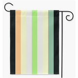 Agenderflor Pride Yard and Garden Flags | Single Or Double-Sided | 2 Sizes Yard Flag ninjaferretart