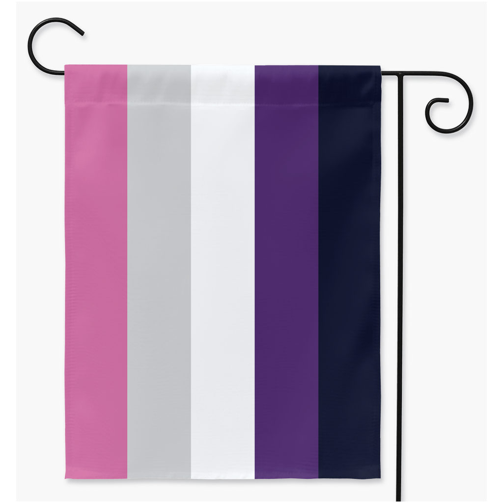 Alicosexual | Single Or Double-Sided | 2 Sizes | Aro Ace Spectrum Yard Flag ninjaferretart