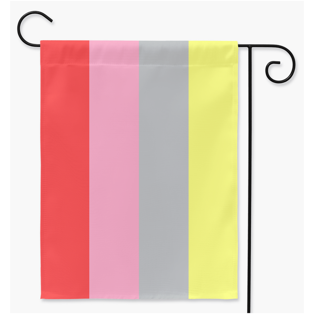 Alterous Attraction | Single Or Double-Sided | 2 Sizes | Aro Ace Spectrum Yard Flag ninjaferretart