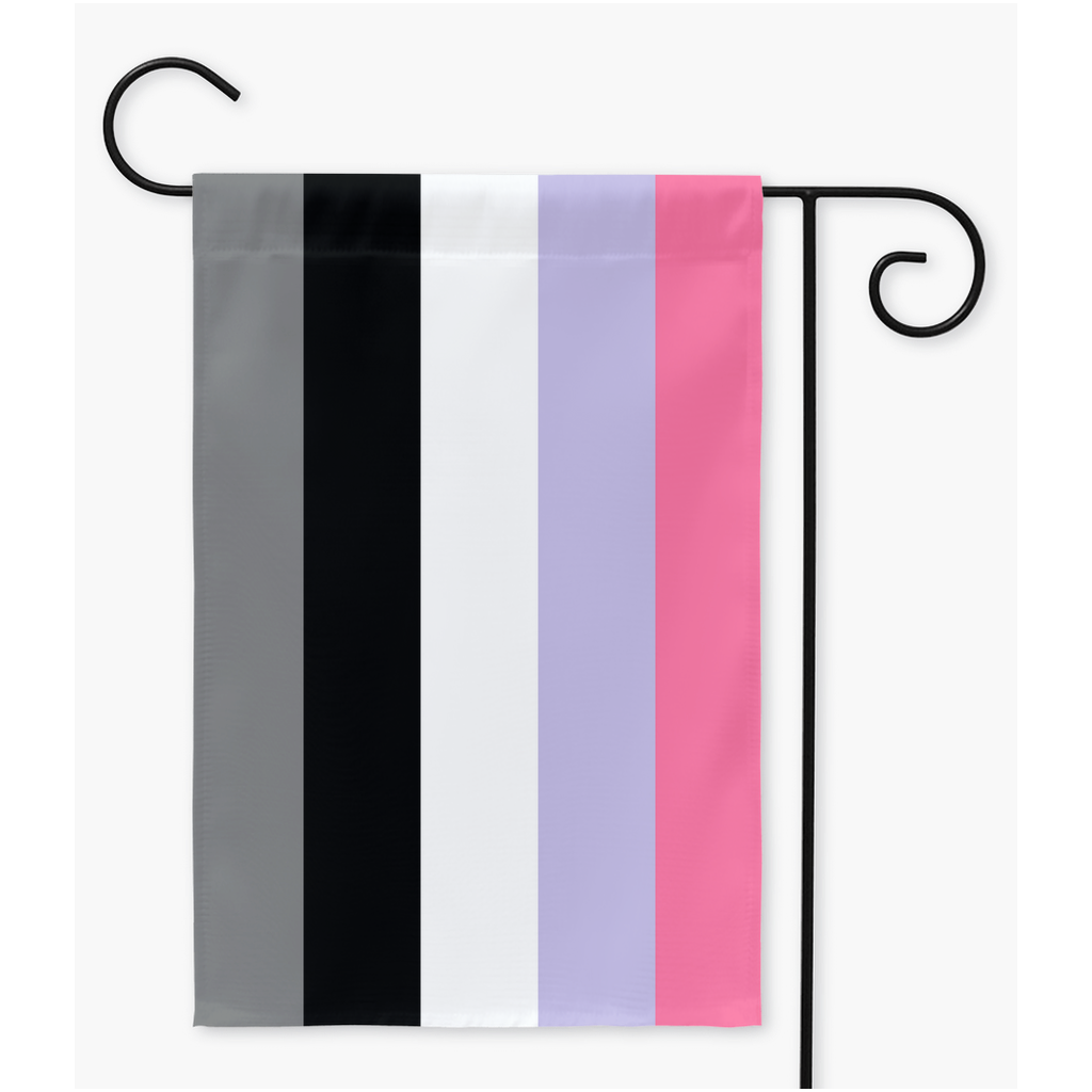 Appressexual Pride Yard and Garden Flag | Single Or Double-Sided | 2 Sizes Yard Flag ninjaferretart