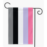 Appressexual Pride Yard and Garden Flag | Single Or Double-Sided | 2 Sizes Yard Flag ninjaferretart