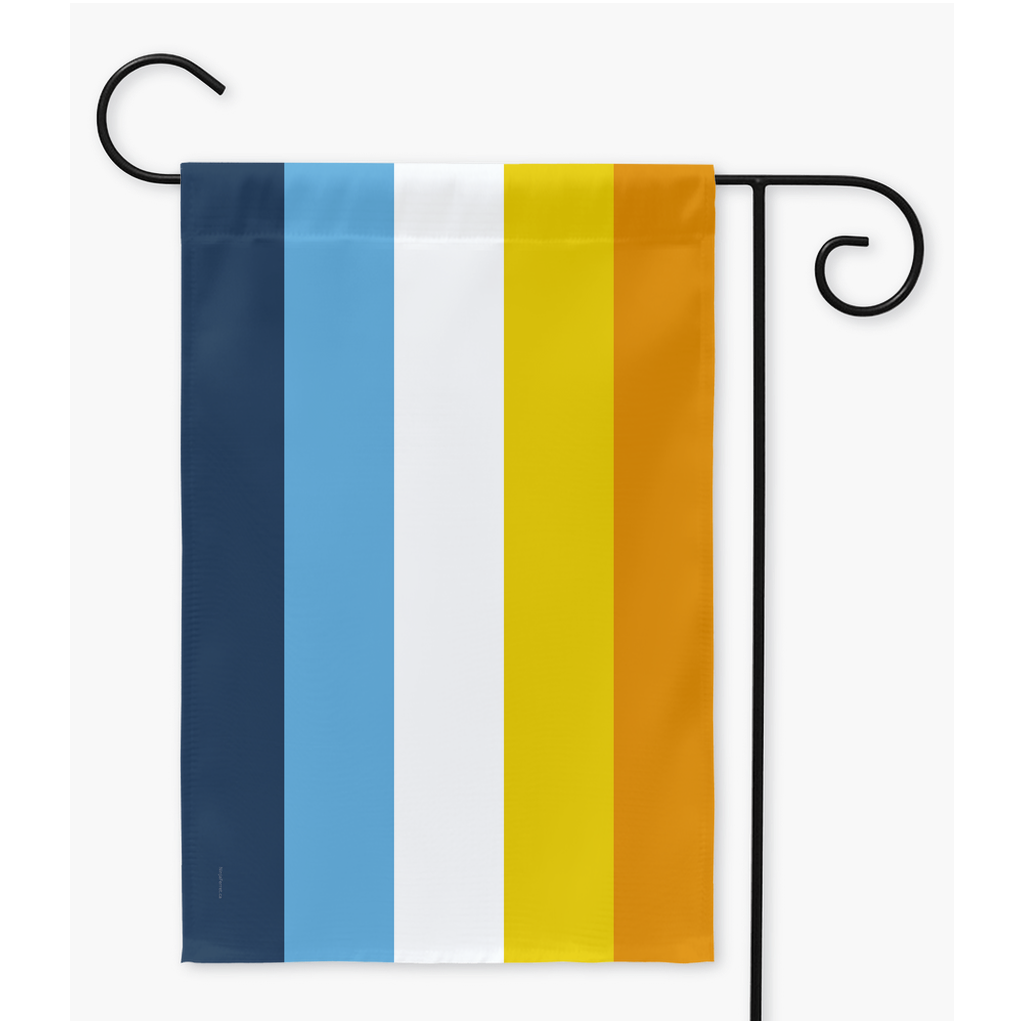 Aroace Pride Flags  - Version 1 | Single Or Double-Sided | 2 Sizes | Aro Ace Spectrum Yard Flag ninjaferretart