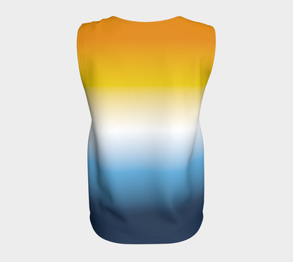 Aroace - V1 Gradient Loose Tank Loose Tank Top (Regular) ninjaferretart