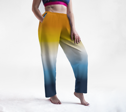 Aroace - V1 Gradient Lounge Pants Lounge Pants ninjaferretart