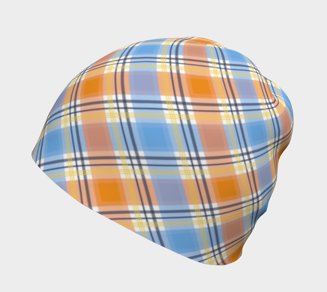 Aroace - V1 Plaid Beanie Beanie ninjaferretart