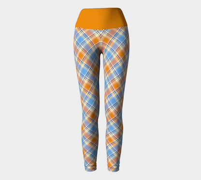 Aroace - V1 Plaid Yoga Leggings Yoga Leggings ninjaferretart