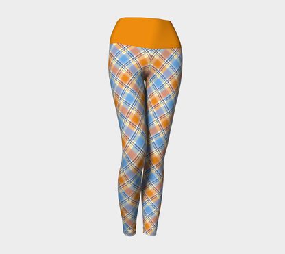 Aroace - V1 Plaid Yoga Leggings Yoga Leggings ninjaferretart