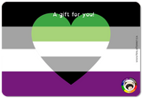 Ninja Ferret Gift Card - Aromantic & Asexual Spectrum