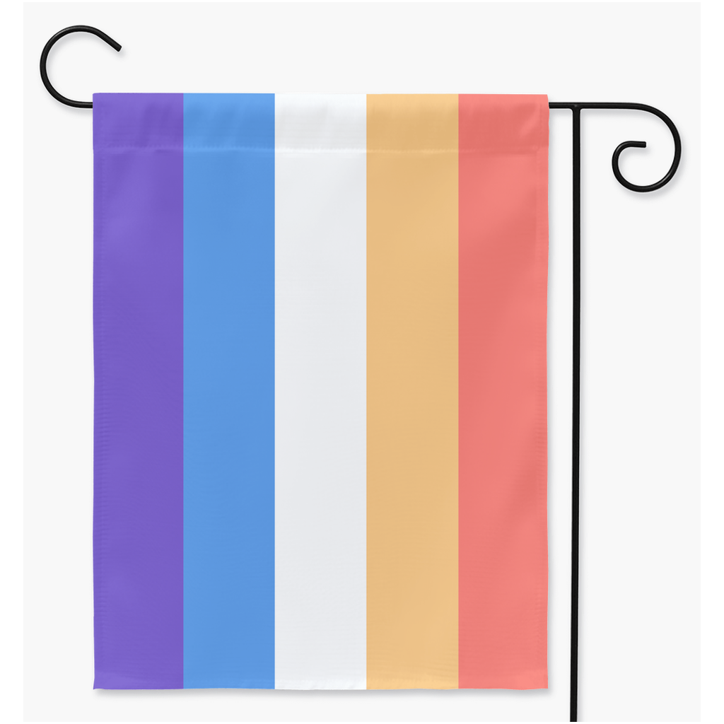 Aroace - V4 Yard and Garden Flag | Single Or Double-Sided | 2 Sizes | Aro Ace Spectrum Yard Flag ninjaferretart