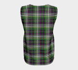 Aroace - V6 Plaid Loose Tank (Long) Loose Tank Top (Long) ninjaferretart