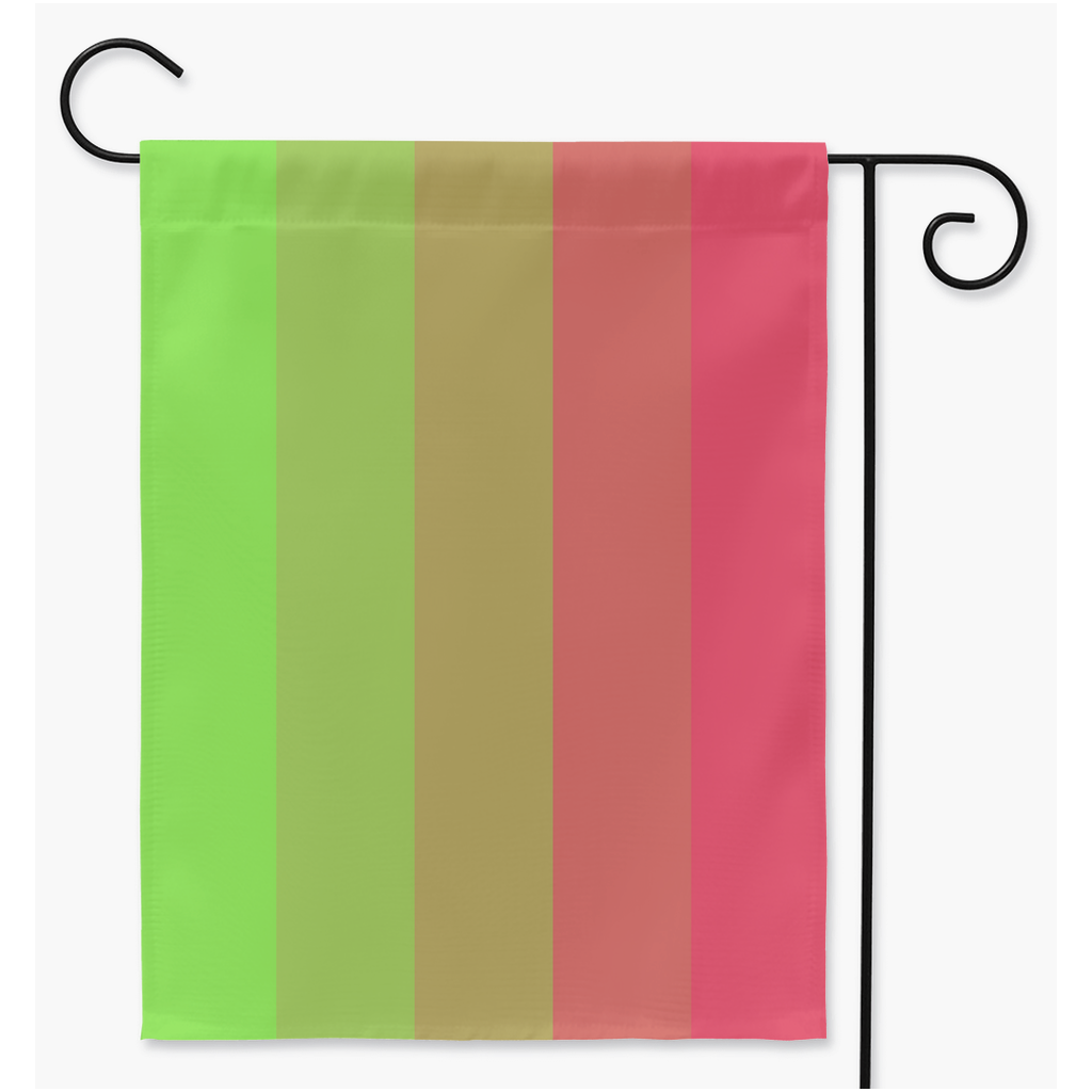 Aroflux - V2 Yard and Garden Flags | Single Or Double-Sided | 2 Sizes | Aro Ace Spectrum Yard Flag ninjaferretart