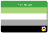 Ninja Ferret Gift Card - Aromantic & Asexual Spectrum