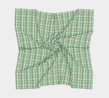 Aromantic Madras Plaid  Square Scarf Square Scarf ninjaferretart
