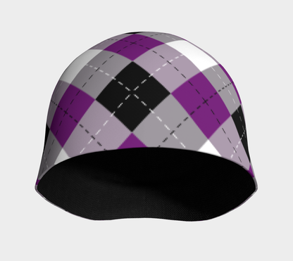 Asexual Argyle Beanie Beanie ninjaferretart