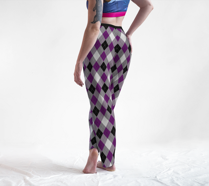 Asexual Argyle Lounge Pants Lounge Pants ninjaferretart